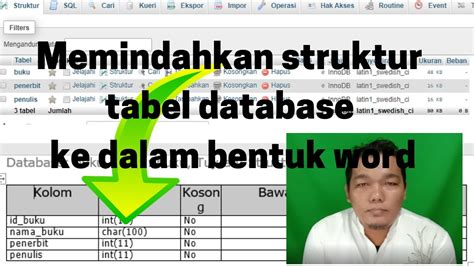 Tunggu video selajutnya hehe jangan lupa di like dan. Struktur Database / Cara Desain Relasi Table Pada Database ...