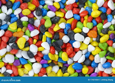 Colored Pebbles Stock Images Image 17421834