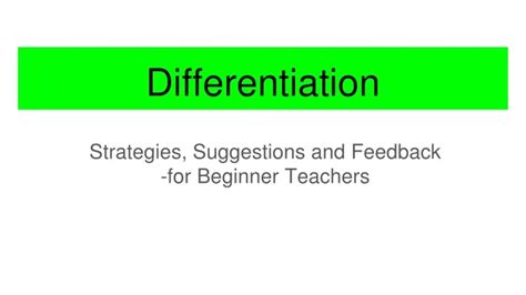 Ppt Differentiation Powerpoint Presentation Free Download Id8792418