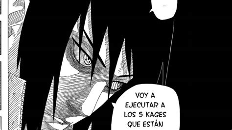 Naruto Manga 692 Sasuke Y Su Revolucion Narutovssasuke Youtube