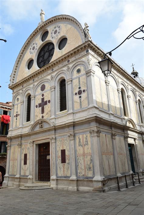 The Chiesa Santa Maria Dei Miracoli Venice Venice