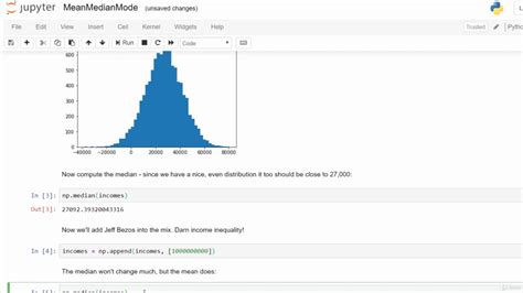 13 Activity Using Mean Median And Mode In Python Youtube