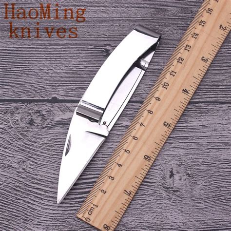 Wallet Pocket Folding Knife Camping Survival Knife Mini Multi