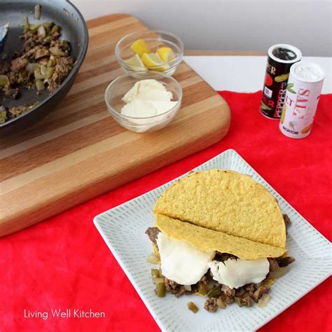 Philly Cheese Steak Tacos