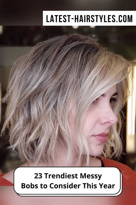 23 Trendiest Messy Bobs To Consider This Year