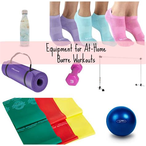 My Favorite Equipment For At Home Barre Workouts