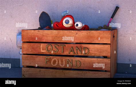 Lost And Found Box High Resolution Stock Photography And Images Alamy