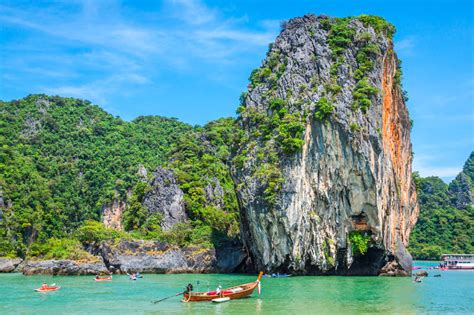 Beautiful Scenery Of Phang Nga National Park In Thailand