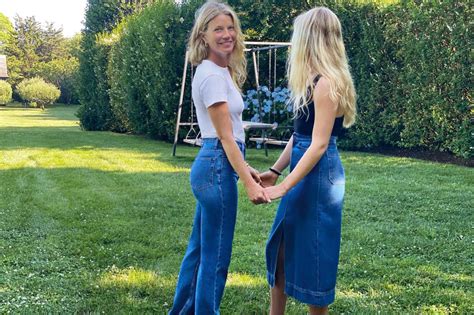 Gwyneth Paltrow And Daughter Apple Model For Goop Clothing Line