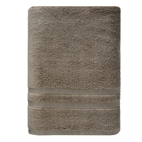 Mainstays Performance Solid Bath Towel 54 X 30 Acorn Walmart Com