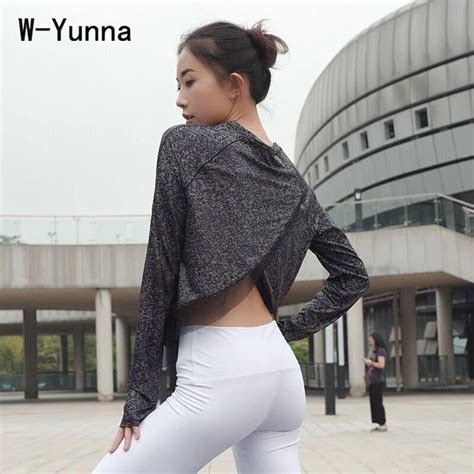 buy w yunna 2018 new summer lace hem tops for women full sleeves irregular hem