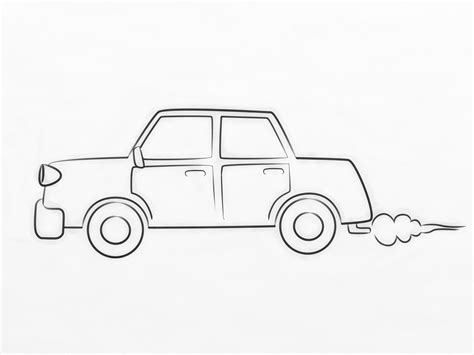How To Draw A Cartoon Car 8 Steps With Pictures Wikihow
