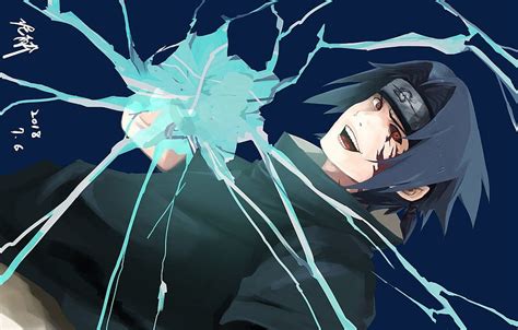 Lightning Naruto Naruto Sasuke Uchiha Saringan Hd Wallpaper Pxfuel
