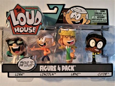 Nickelodeon The Loud House Figure Four Pack Featuring Lisa Lincoln