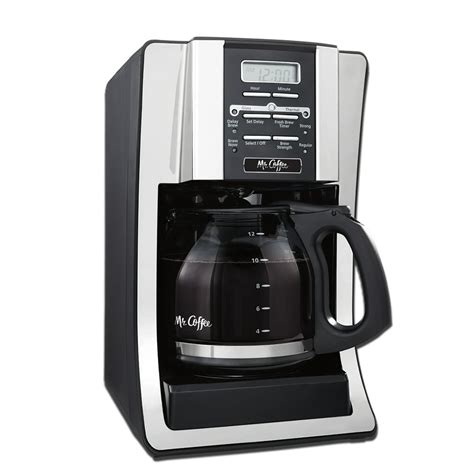 Mr Coffee 12 Cup Programmable Black Coffee Maker