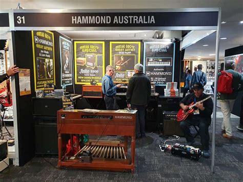 Melbourne Guitar Show 2019 Hammond Australia