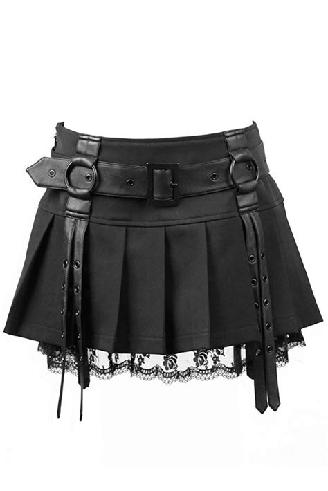 diabolical pleated mini skirt mini skirts black lace mini skirt black pleated mini skirt