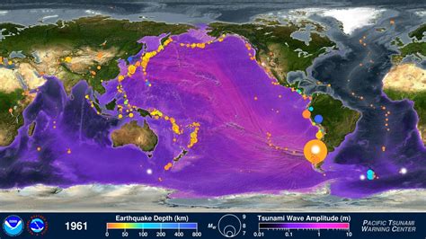 120 Years Of Earthquakes And Tsunamis The National Weather Services Pacific Tsunami Warning