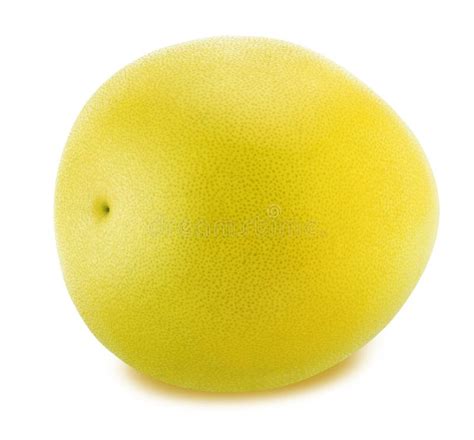 Whole Pomelo Isolated On A White Background Stock Image Image Of