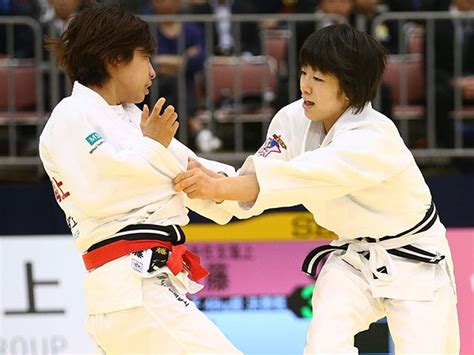 女子48kg級王座を巡る2人の戦い。8月の柔道世界選手権で再び激突か。 柔道 Number Web ナンバー