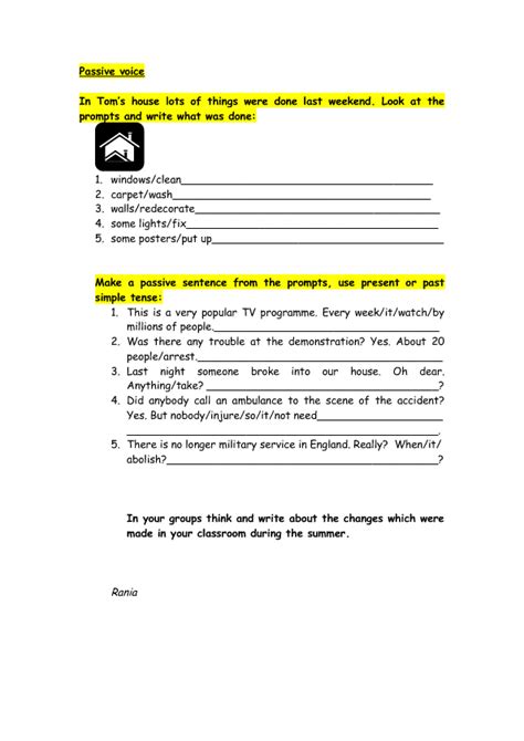 Functions of the passive voice the passive voice is used to show interest in the person or object that experiences an action rather than the person or passive voice with gerunds. Passive Voice Present vs Past