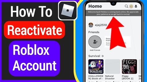 How To Reactivate Your Roblox Account How To Get Unbanned From Roblox