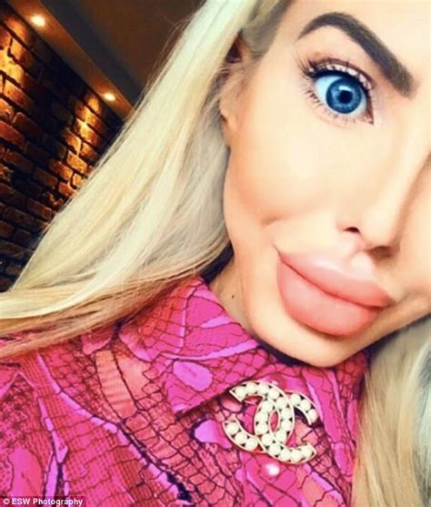 Model Claims To Be Polands First Living Barbie Doll Daily Mail Online