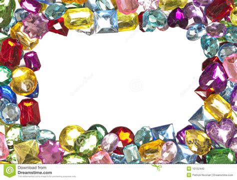 Jeweled Border Stock Photo Image Of Stones Jeweled
