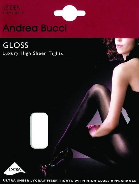 Andrea Bucci Luxury Gloss High Sheen Tights Denier Tights Sheer