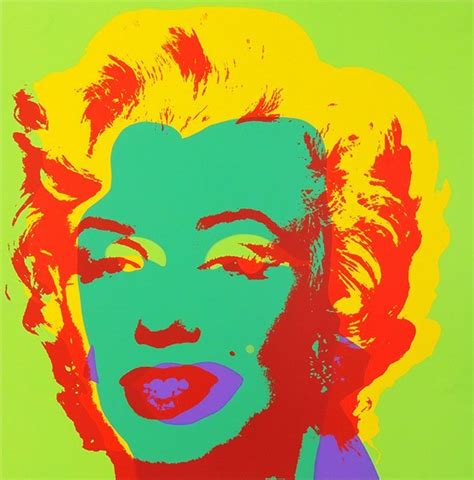 Andy Warhol Marilyn Monroe Screen Print Lot 76