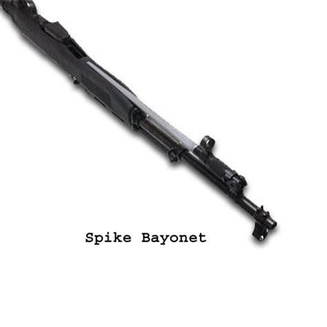 Tapco Fusion Sks Rifle Stock Set With Rail Black Spike Bayonet