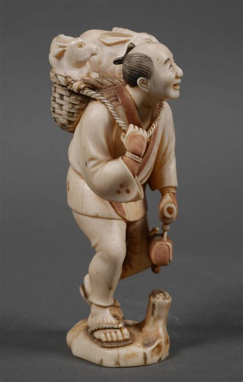 Sold Price Antique Japanese Ivory Carved Statue May 6 0120 1200 Pm Edt