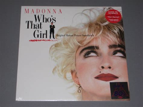 Madonna Whos That Girl Back To The 80s 2017 Pressing Lp Vinyl