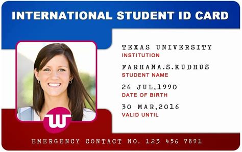 Student Id Card Design Psd File Free Download Ideas Of Europedias