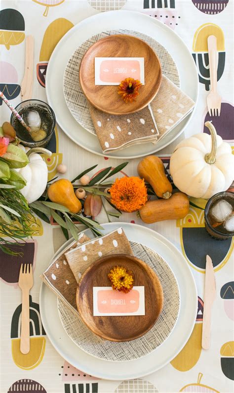 .fall wedding, or are just in the mood for some seriously atmospheric eye candy, the 19 photos ahead boast 12 different—but equally gorgeous—autumn color schemes. Thanksgiving kids table inspiration | Wedding & Party ...