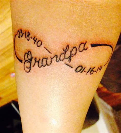 grandma remembrance tattoo