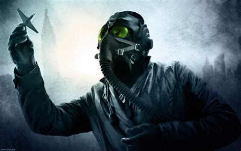Romantically Apocalyptic Vitaly S Alexius Gas Masks Hd Wallpapers