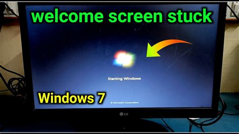 Windows 7 Stuck On Welcome Screen How To Fix Windows 7 Welcome Screen