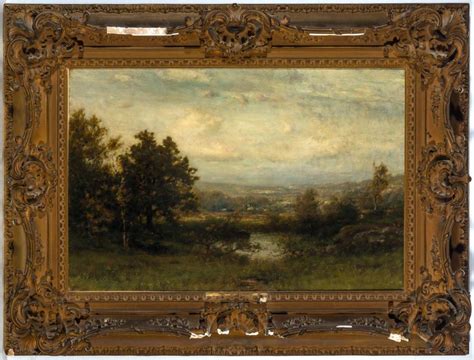 Sold Price Alexander Helwig Wyant American 1836 1892 Landscape In The