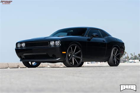 Dodge Challenger Dub Push S109 Gloss Black And Milled 0 X 0