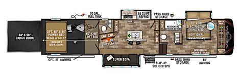 Best Th Wheel Toy Hauler Floor Plans Rvblogger