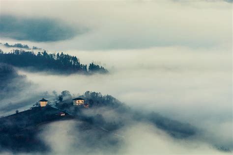 Village Above Clouds Photograph By Evgeni Dinev