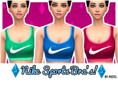 Nike Sports Bras Set 1 The Sims 4 Catalog