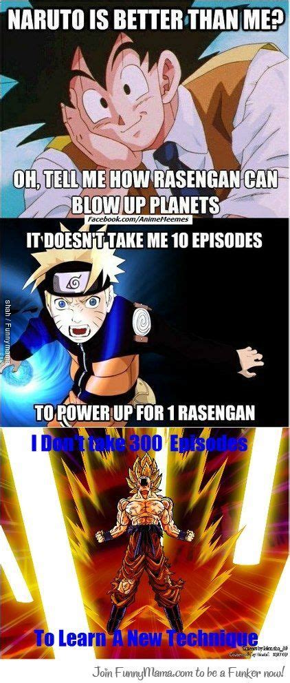 A Reply From Goku To Naruto