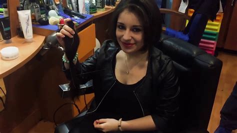 Mirella Drastic Haircut Hairdresser Youtube