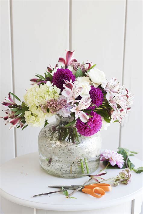 Blooms For The Home Summer Diy Flower Arrangement Michaela Noelle