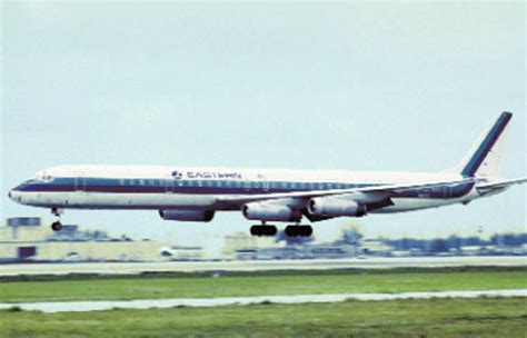 Eastern Airlines Postcard Douglas Dc 8 Collect