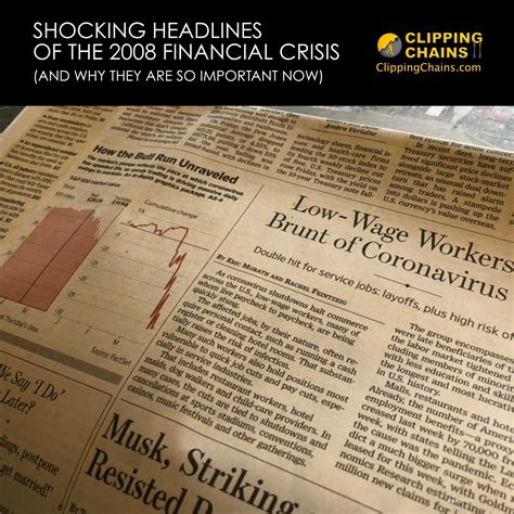 Shocking Headlines Of The 2008 Financial Crisis And Why They Are So