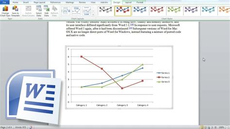 How To Create Insert Charts In Word Add Excel Chart To A Word