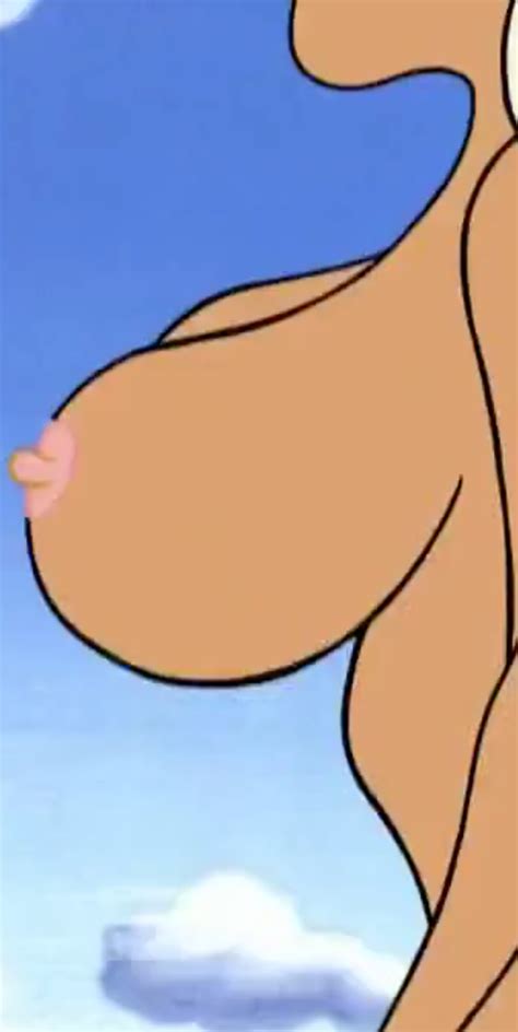 Rule 34 Beach Ball Girl Big Breasts Blonde Hair Breasts Large Breasts Nipple Ren And Stimpy